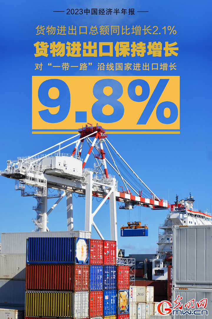 【2023中国经济半年报】上半年对“一米乐 M6米乐带一路”