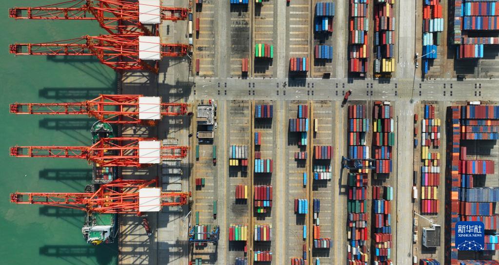 米乐M6 米乐新华全媒+丨前4个月我国货物贸易进出口同比增长58%(图1)