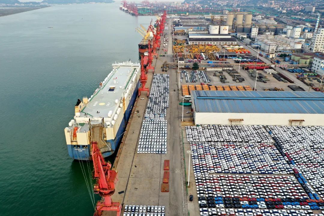 增长7329%!米乐M6 米乐前8个月连云港口岸出口车辆21