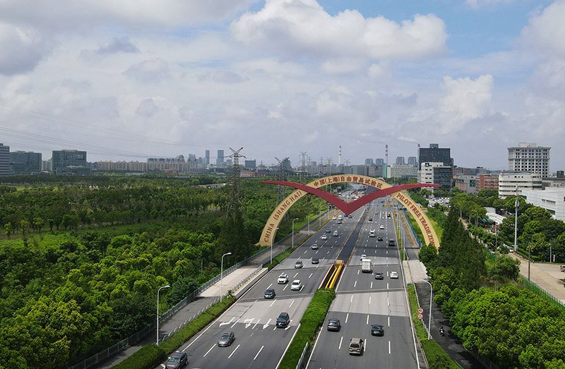 天空之米乐 M6米乐眼瞰上海自贸区(图3)
