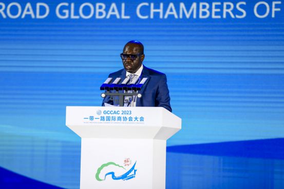2023“一带一路国际商协会大会”开幕米乐 M6米乐式暨会长大会在福州举行(图4)