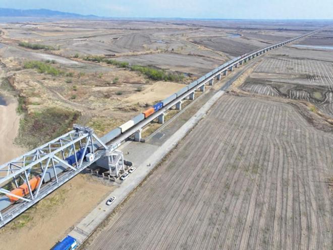 同比增121%！ 同江铁路口岸进出口运量累计突破500万吨